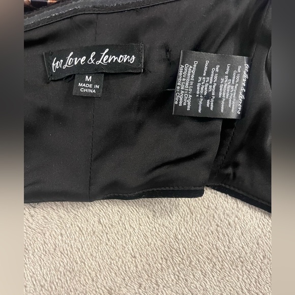 For Love & Lemons Kate Corset Crop Top - Picture 6 of 7